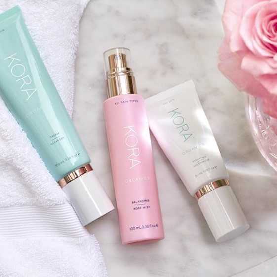 Australian-owned beauty brands KORA Organics skincare