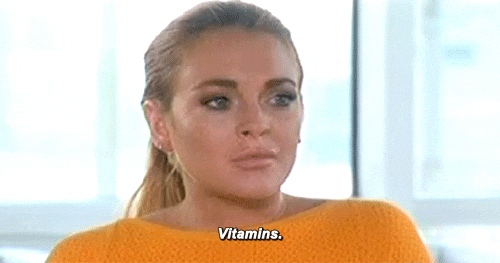  Lindsey Lohan Vitamins Vitamin C