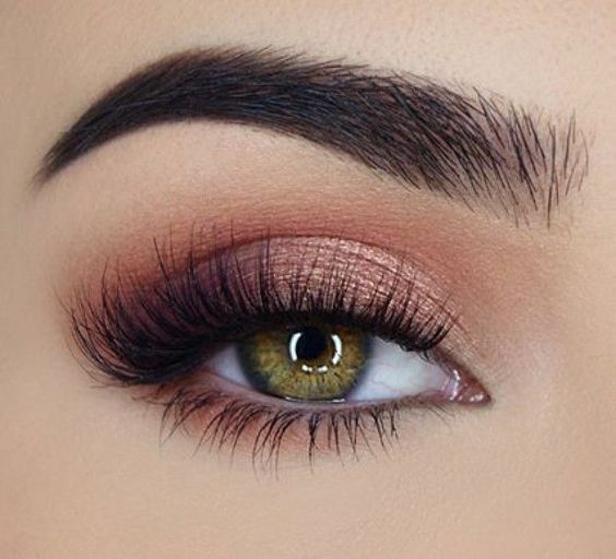 Rose Gold Eye Look Taurus Horoscope Beauty