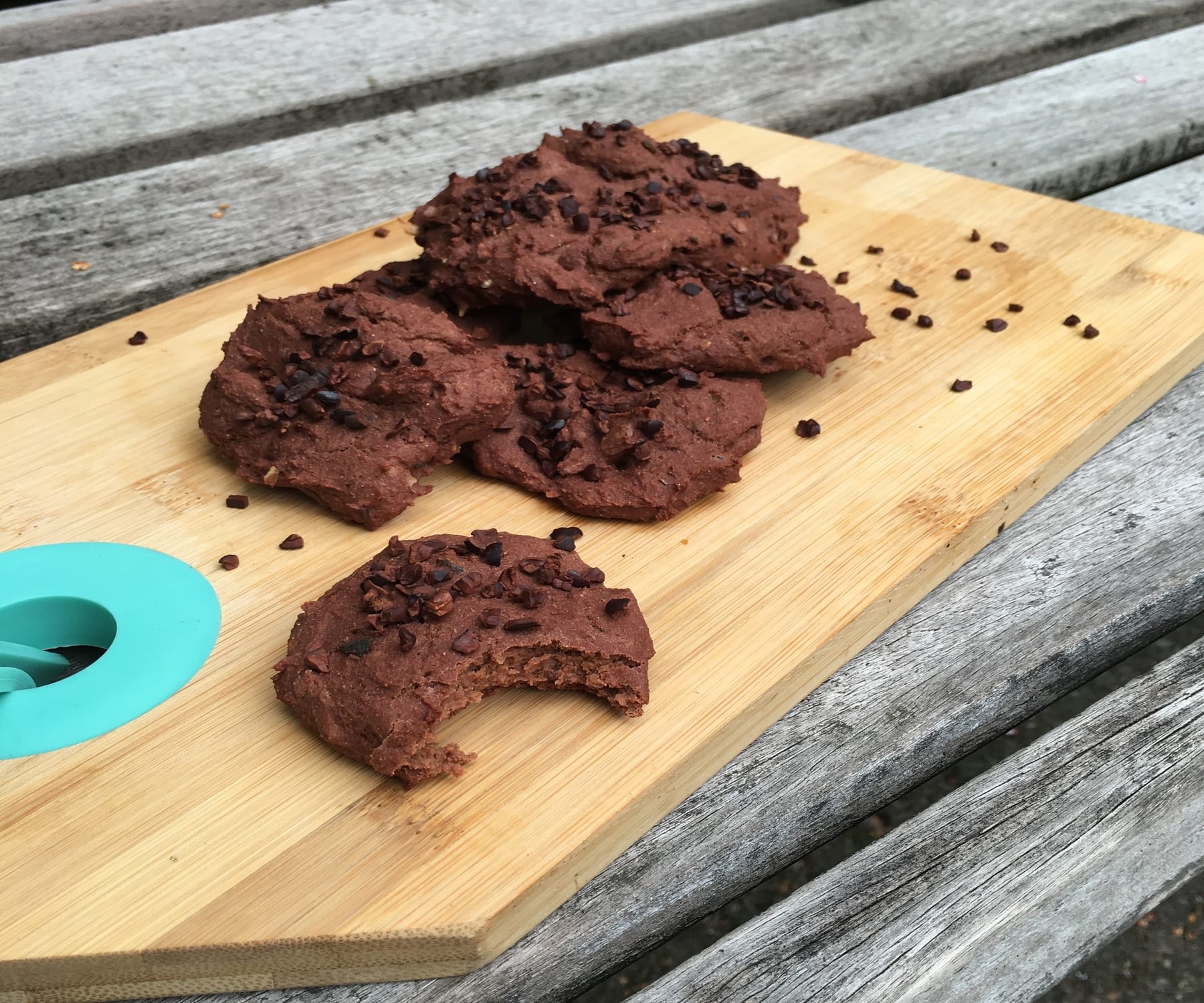 Skinny Double Chocolate Chip Cookie