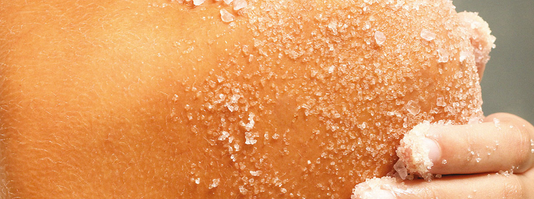 How-to: Exfoliate with a Salt Scrub