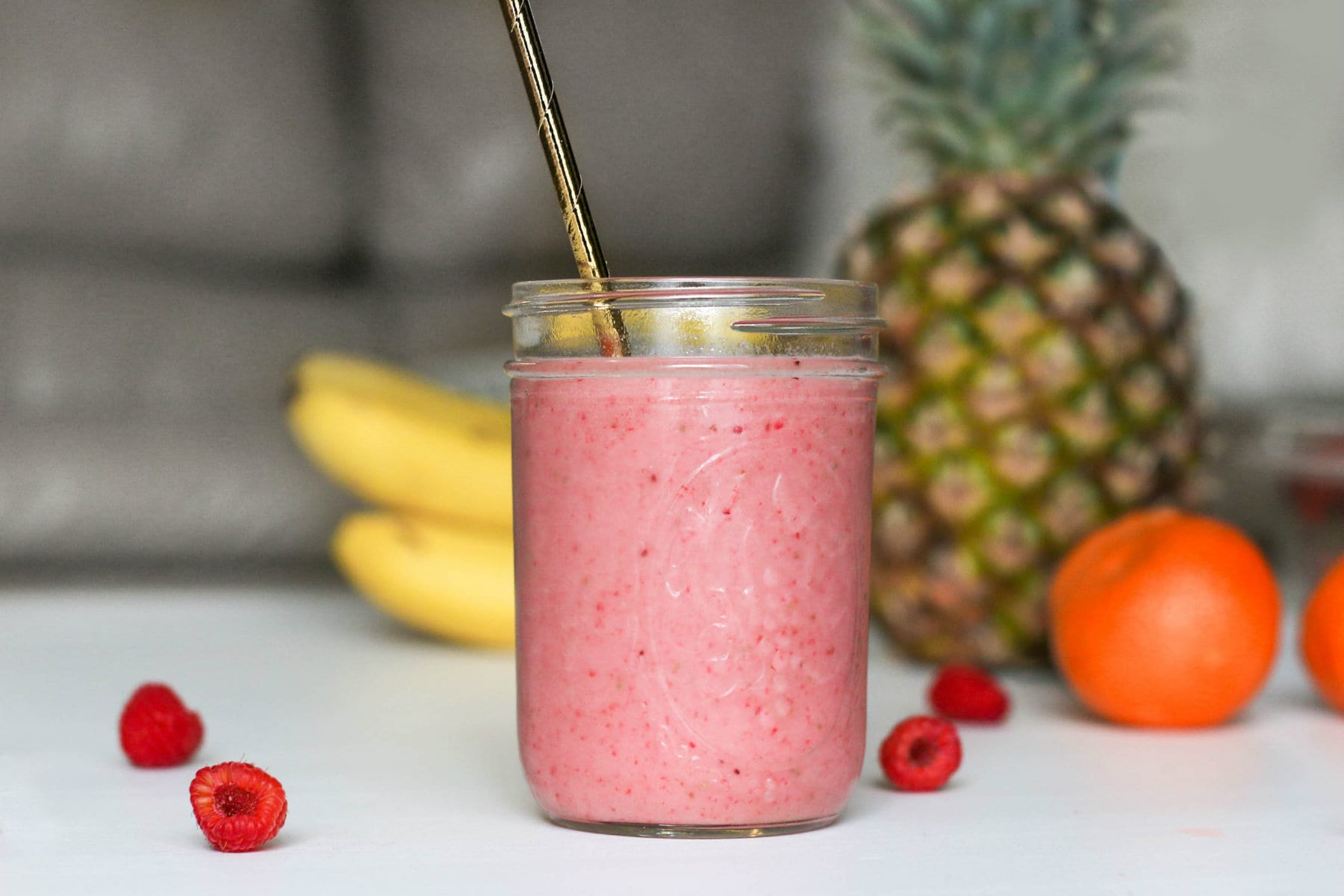 Raspberry Protein Smoothie Recipe | Perfect Post-Workout Shake