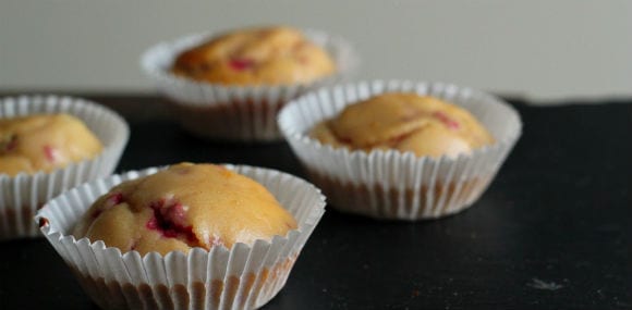 Raspberry and Lemon Protein Cupcake Recipe