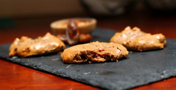 Date and almond protein cookies