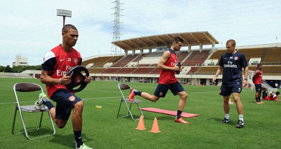 Football weight training