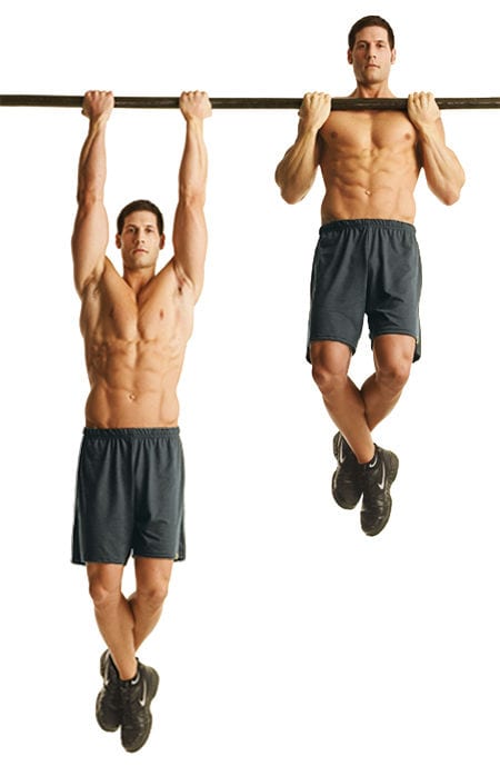 Lat exercise: How to do a chin up