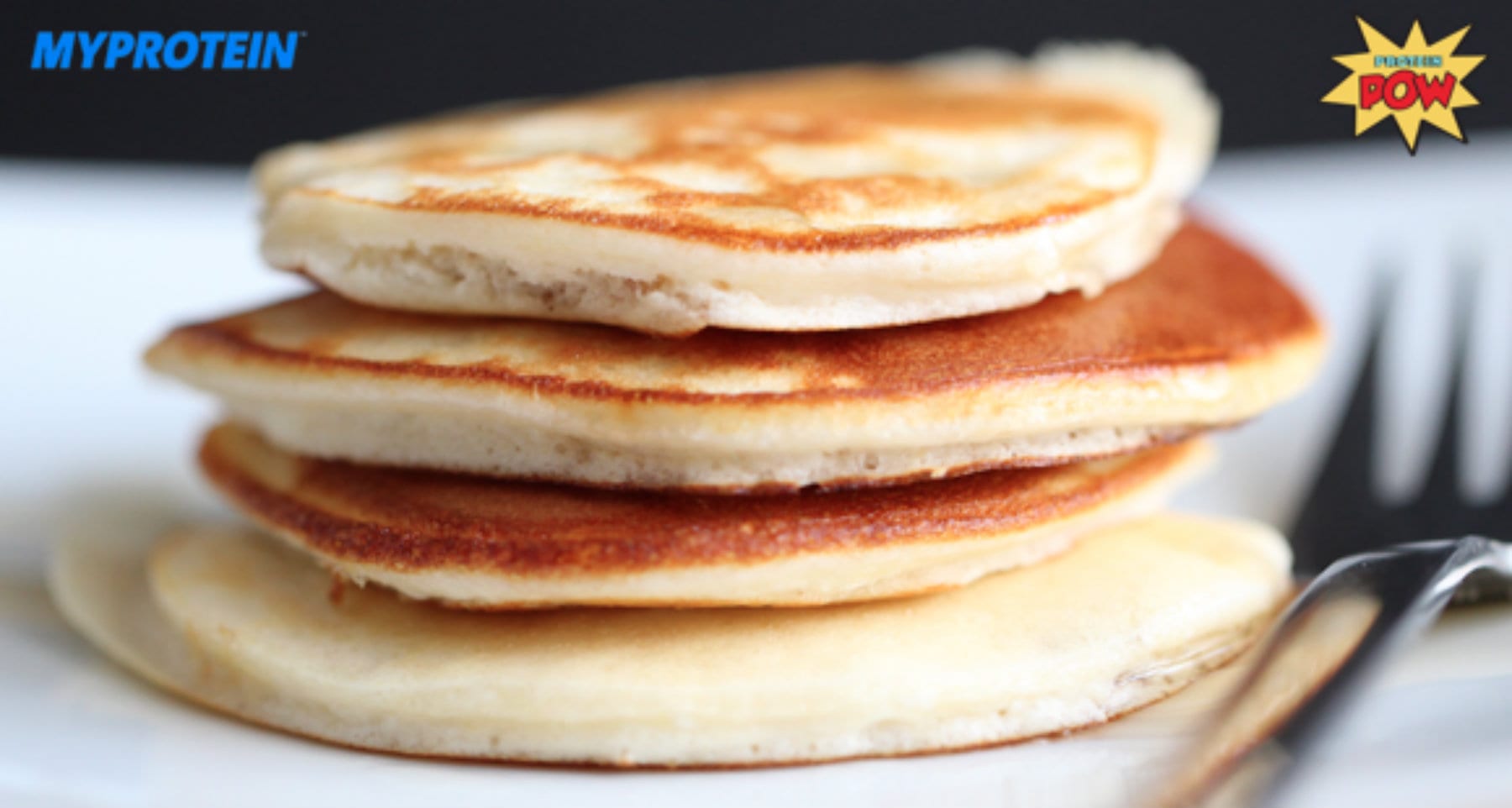 Protein Pow | Silver Dollar Banana Whey Protein Pancakes Recipe