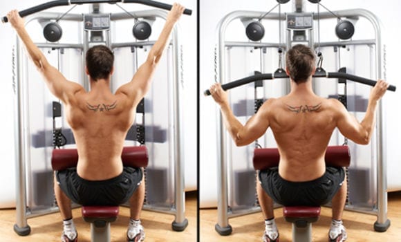 Using The Lat Pulldown Machine Proper Form Technique