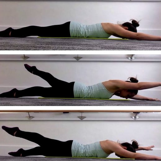 pilates back exercises 