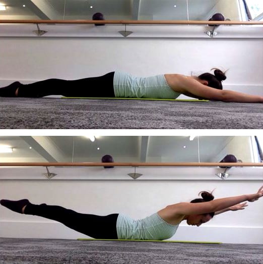 pilates back exercises