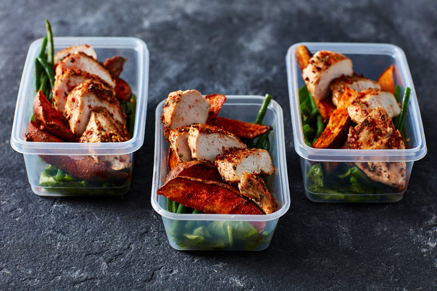 4-Day Meal Prep Idea  Chicken, Sweet Potato & Greens