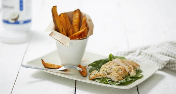 Paleo Lunch Idea | Parsley Chicken & Sweet Potato Recipe