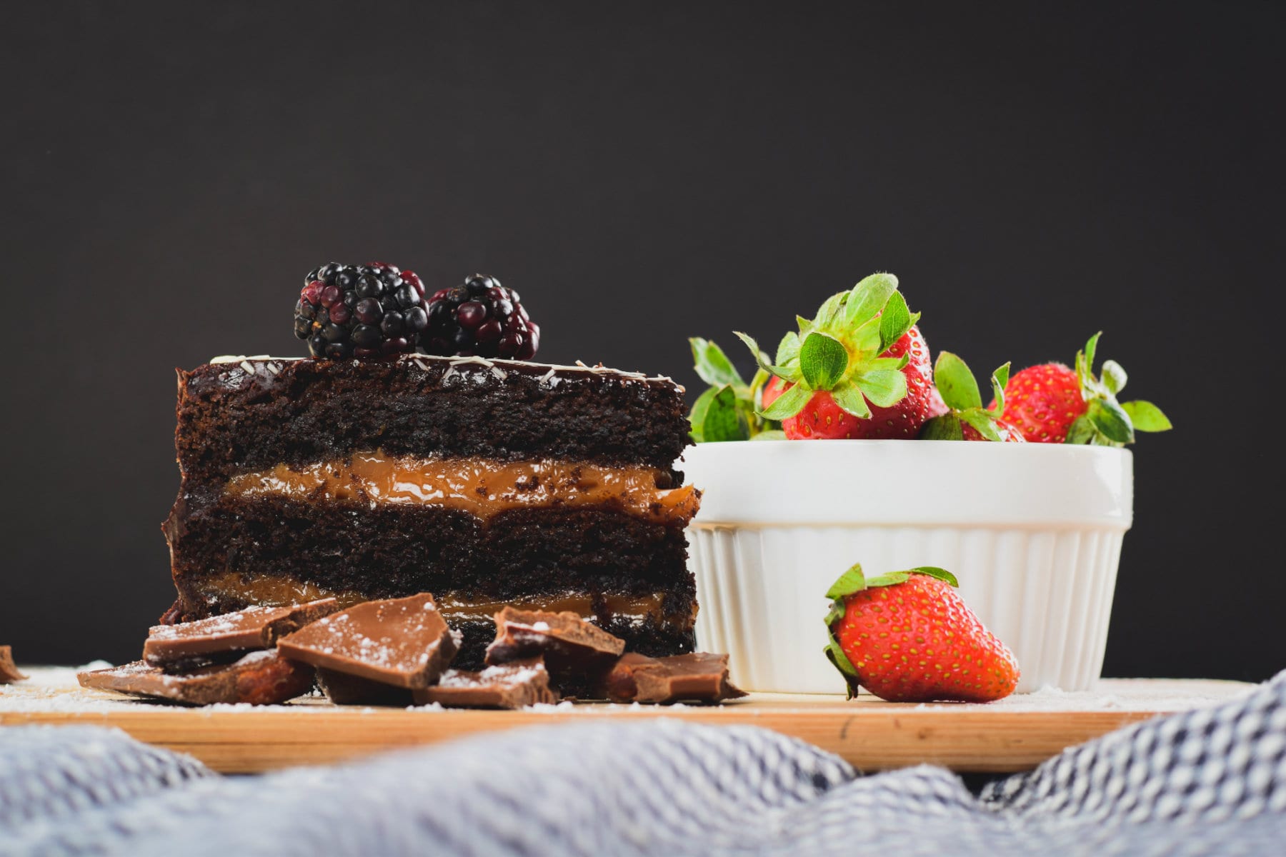 Chocolate Protein Cake - Hungry Hobby