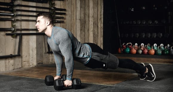 press up routine to build muscle