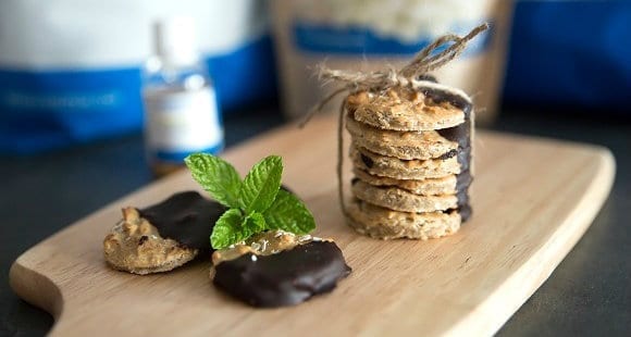 Chocolate Shortbread | High Protein Snack
