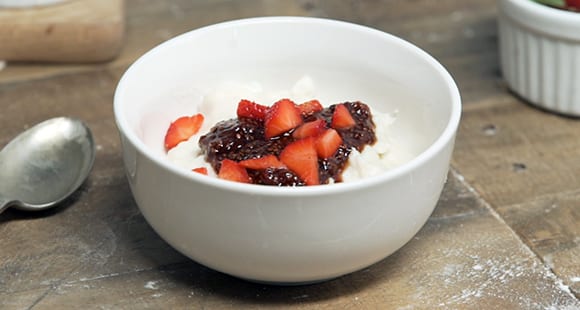 Healthy Rice Pudding And Chia Jam | Delicious Winter Warmer