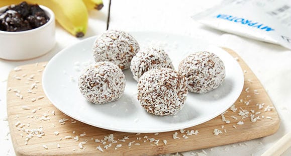 Coconut & Whey Protein Balls Recipe