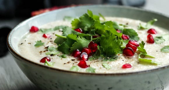 Creamy Cauliflower Soup | Low-Calorie Comforting Classic
