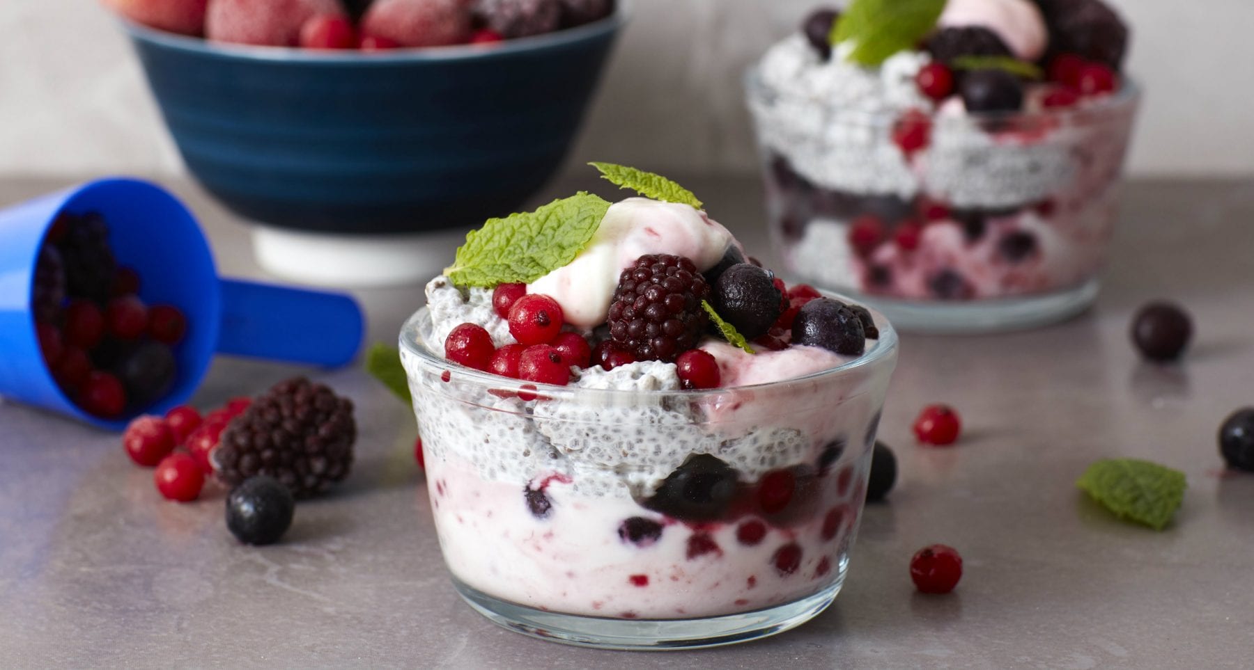 Acai Berry and Chia Pudding Recipe | Vegan-Friendly