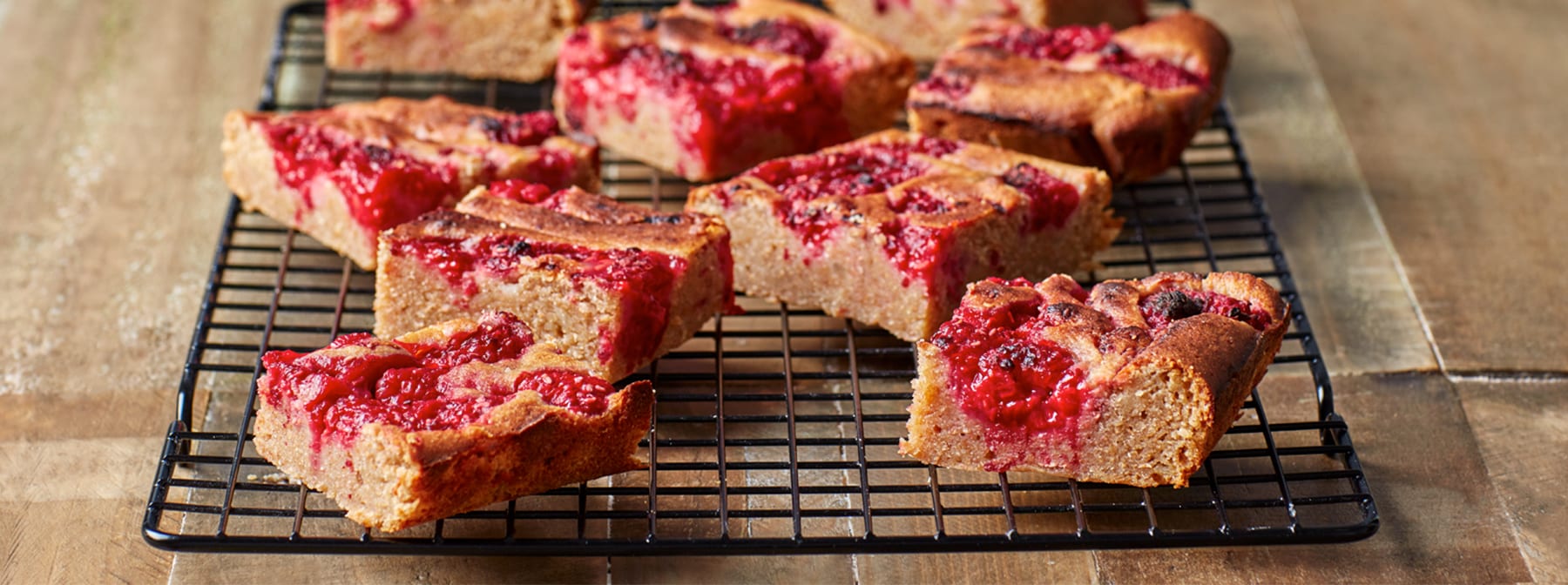 Macro-Friendly Raspberry Blondies | Guilt-Free Treat