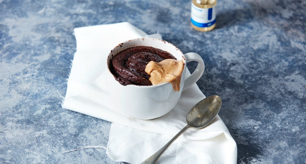 Protein Mug Cake | 1-Minute Sticky Toffee Protein Pudding