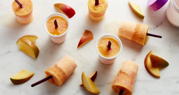 BCAA Paper Cup Ice Lollies | Perfect Peach Tea