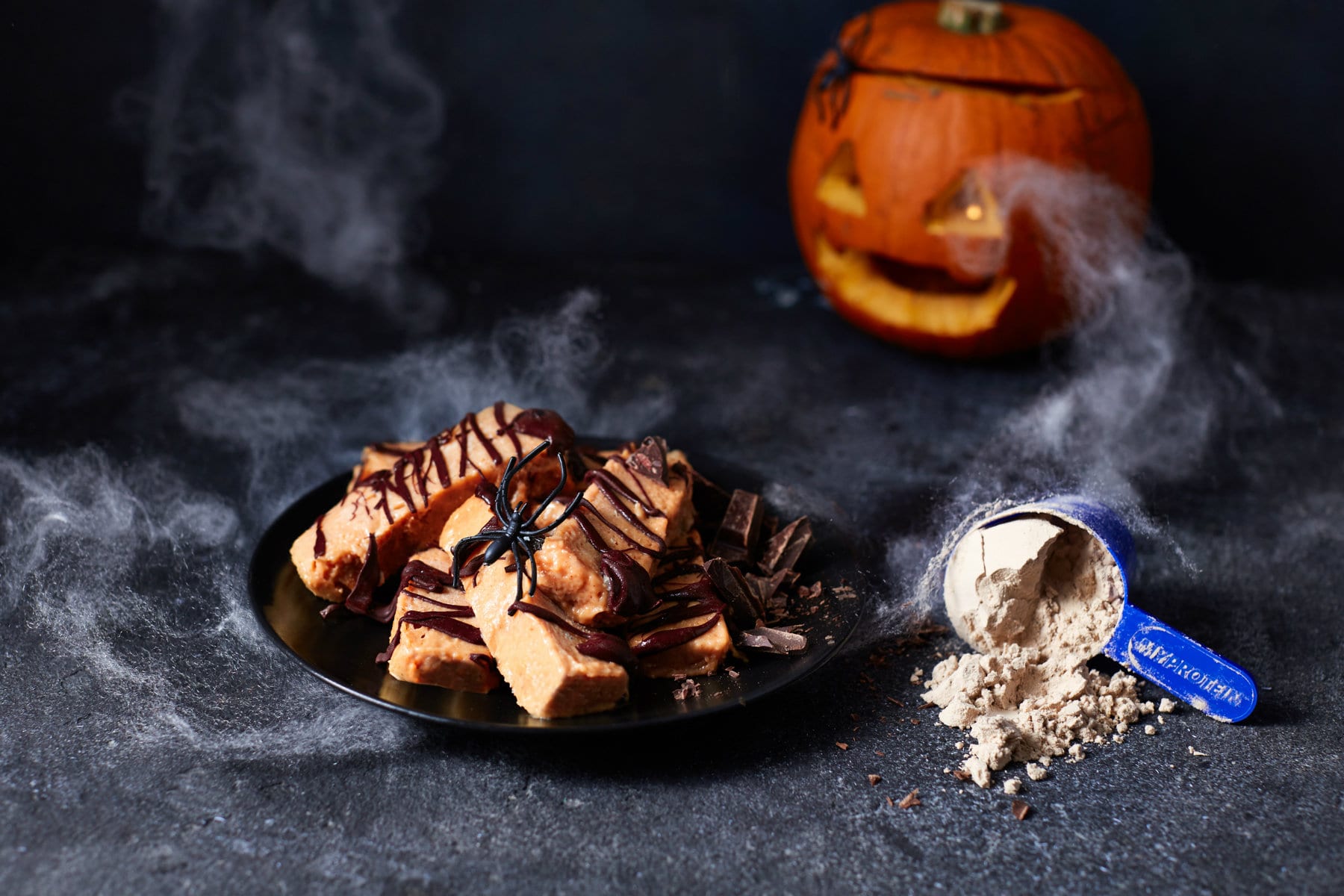 Pumpkin Protein Bars | Pumpkin Spiced Latte Protein Bars