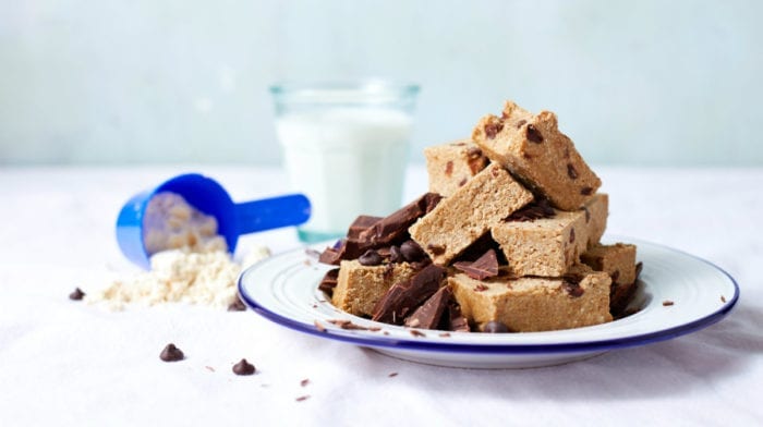 Vegan Protein Bar Recipe | 15-Minute Cookie Dough Protein Bars