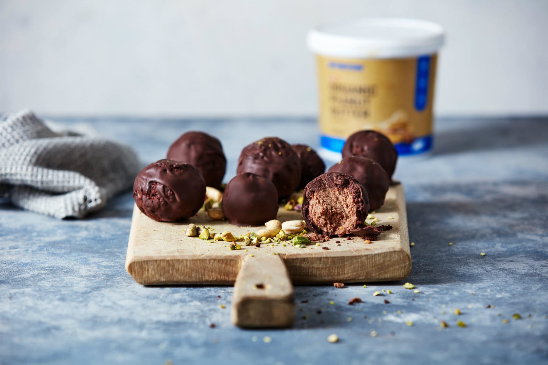 Protein Ball Recipe | Peanut Butter Brownie Bombs