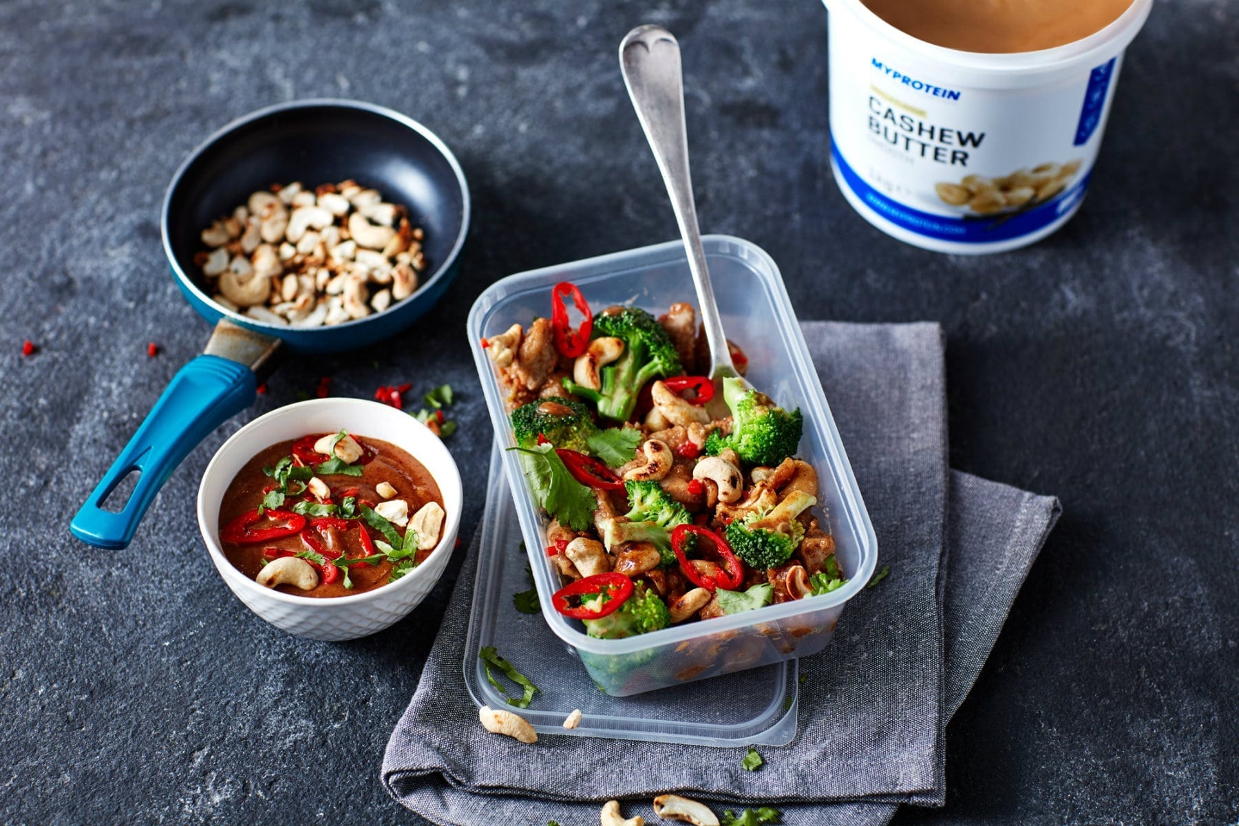 Huhn-Mahlzeit-Vorbereitungsrezept