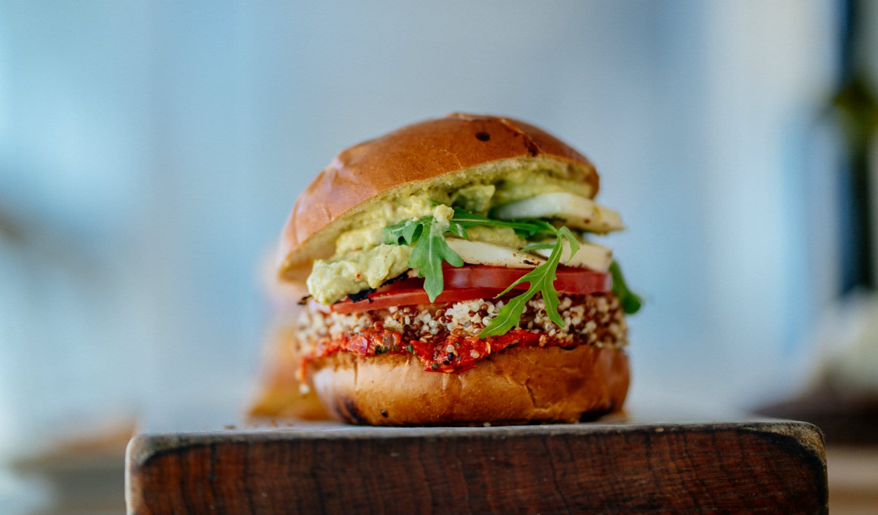 vegan seed burger
