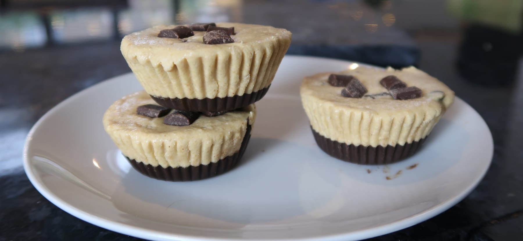 Vegan High-Protein Cookie Dough Cups