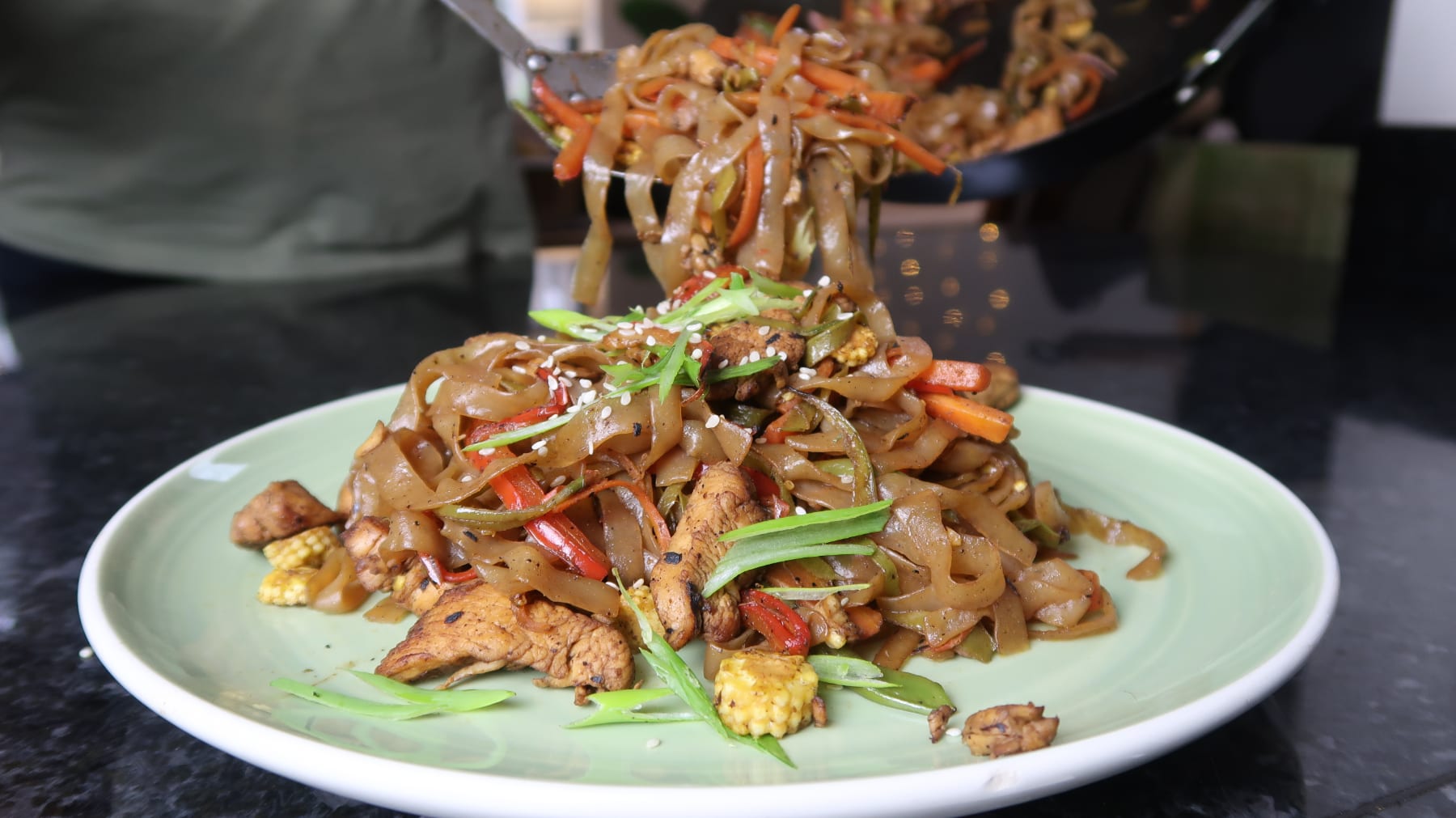 Low Carb Noodles Meal | Chicken Chow Mein Recipe