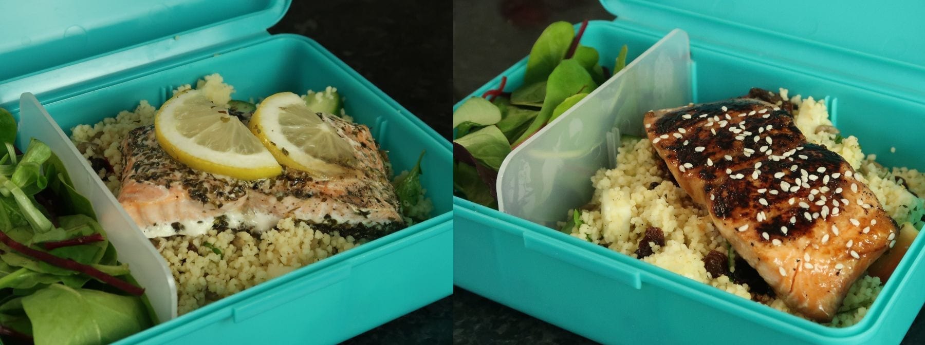 Salmon Meal Prep Two Ways With A Couscous Salad