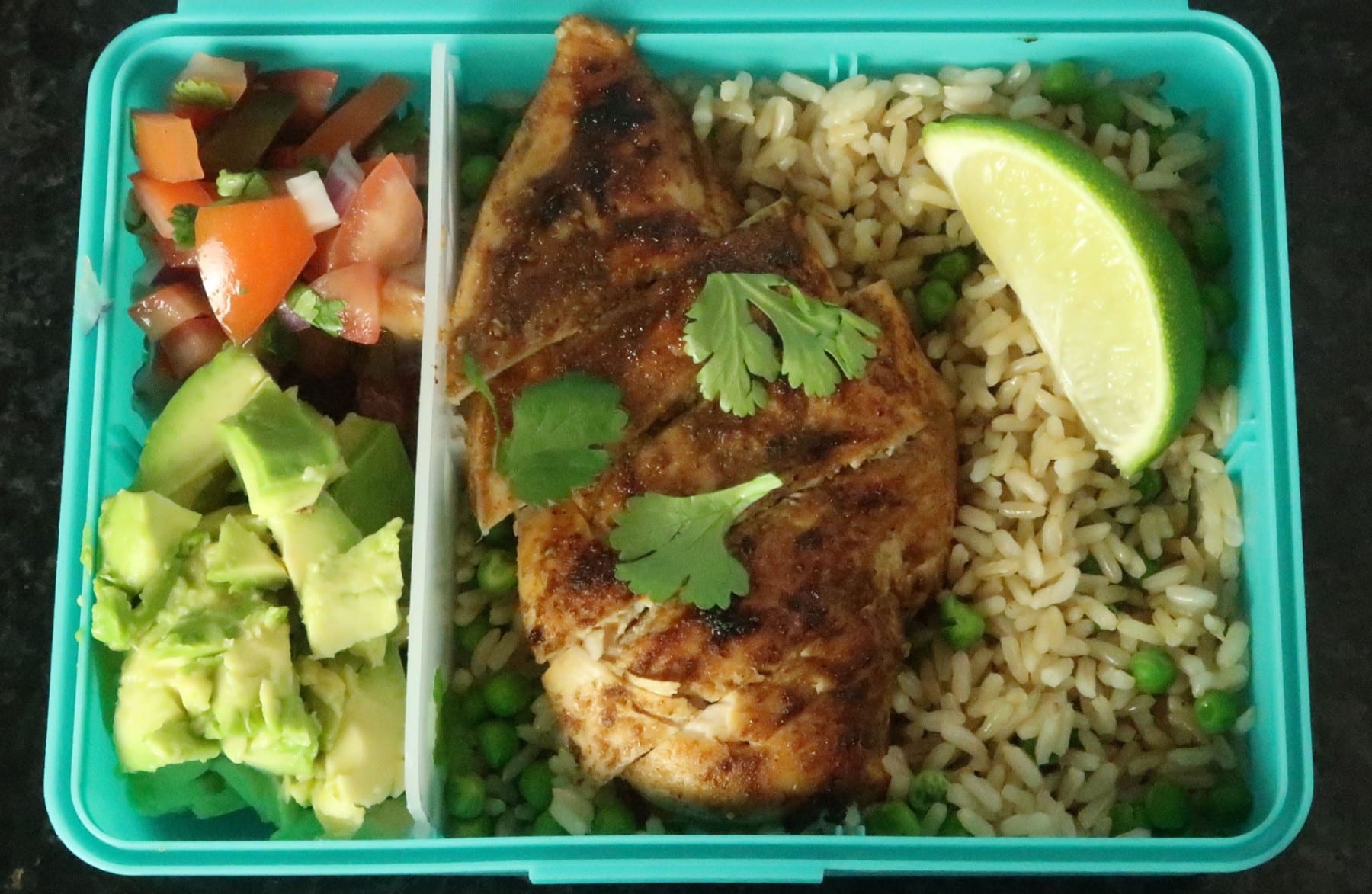 Jerk Chicken Meal Prep Box | Spice Up Your Lunch Break