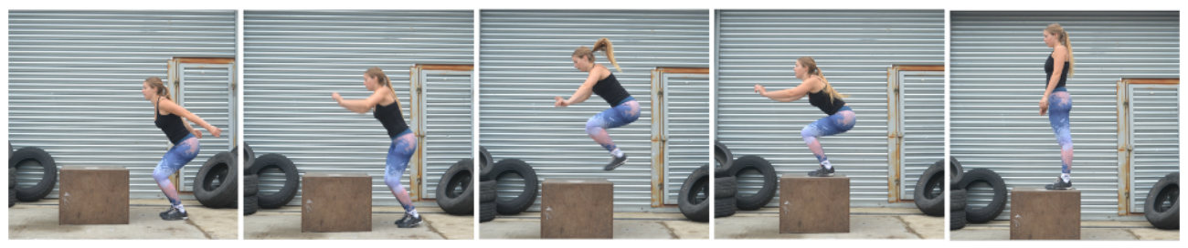 Crossfit dobozra ugrás Crossfit dobozra ugrás