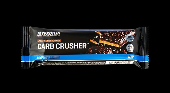 Carb Crusher protein szelet karamell mogyoró