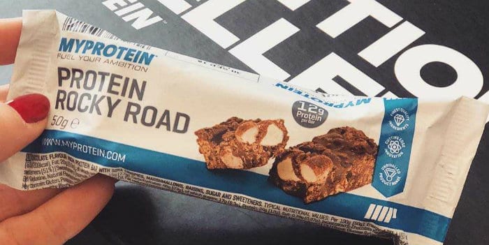 Protein Rocky Road fehérjeszelet