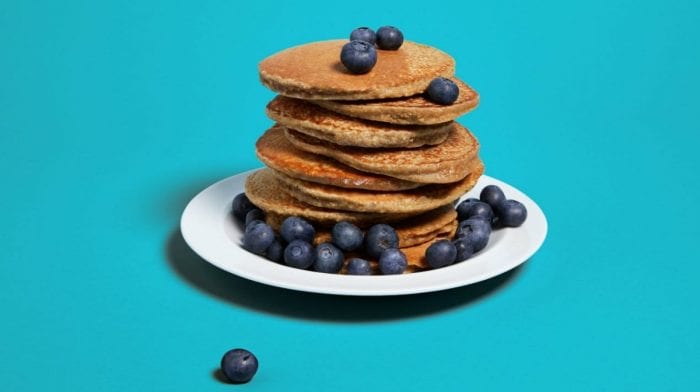 4 összetevős egyszerű, banános protein palacsinta recept | Pancake
