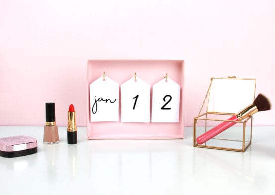 Upscale: Turn Your GLOSSYBOX Into A Calendar!