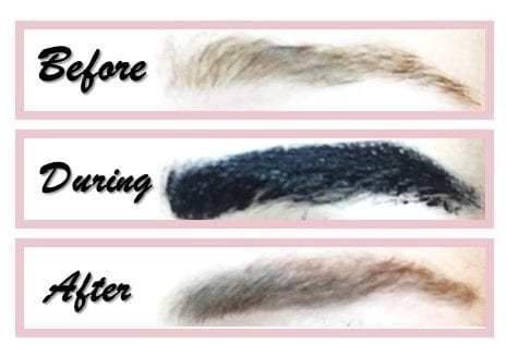 eyebrow tint