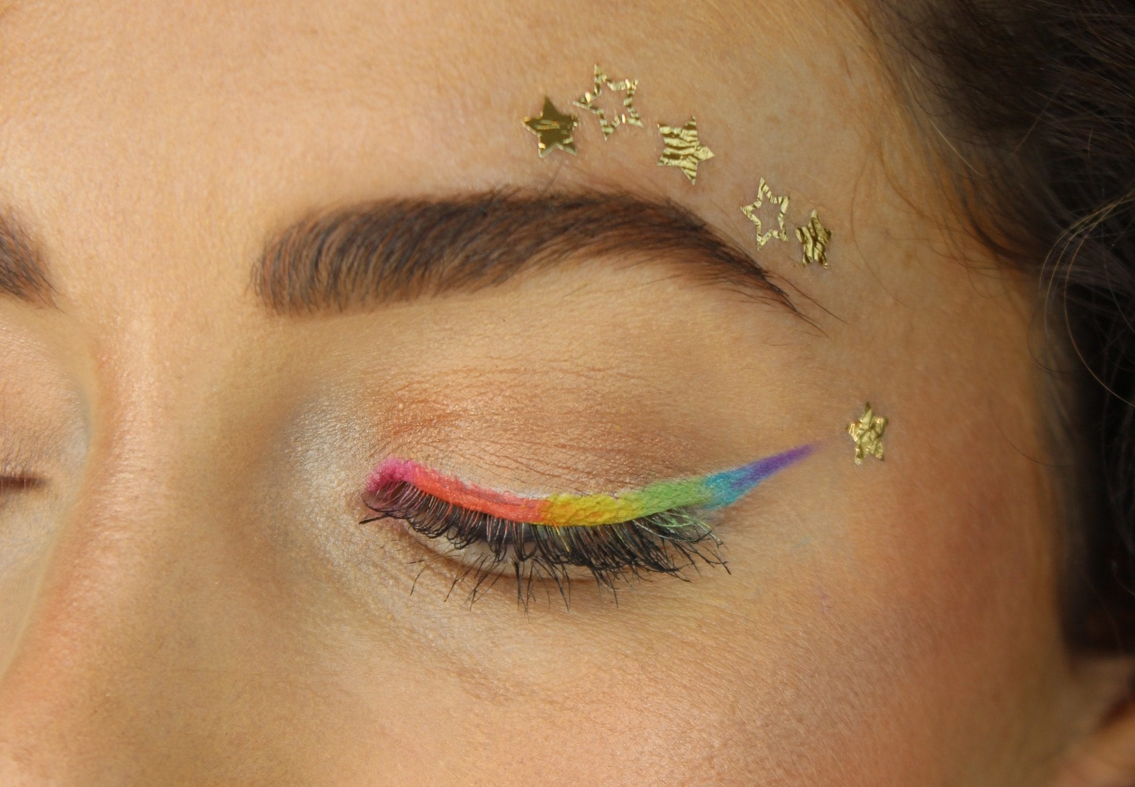 How To Pride Eye Makeup Look