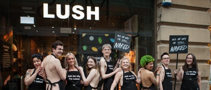 Plastic Packaging-Free Naked Lush Store Opens In Manchester