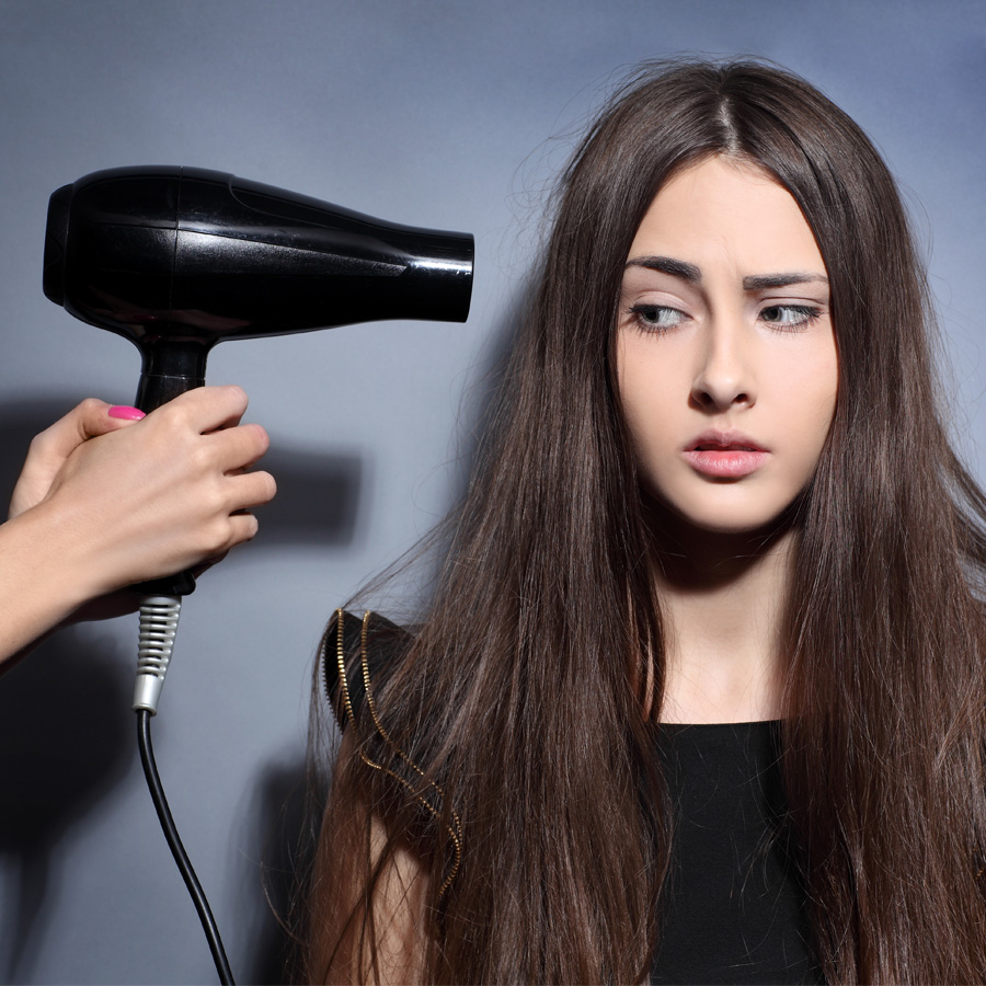 Что делать если волосы повреждены феном
