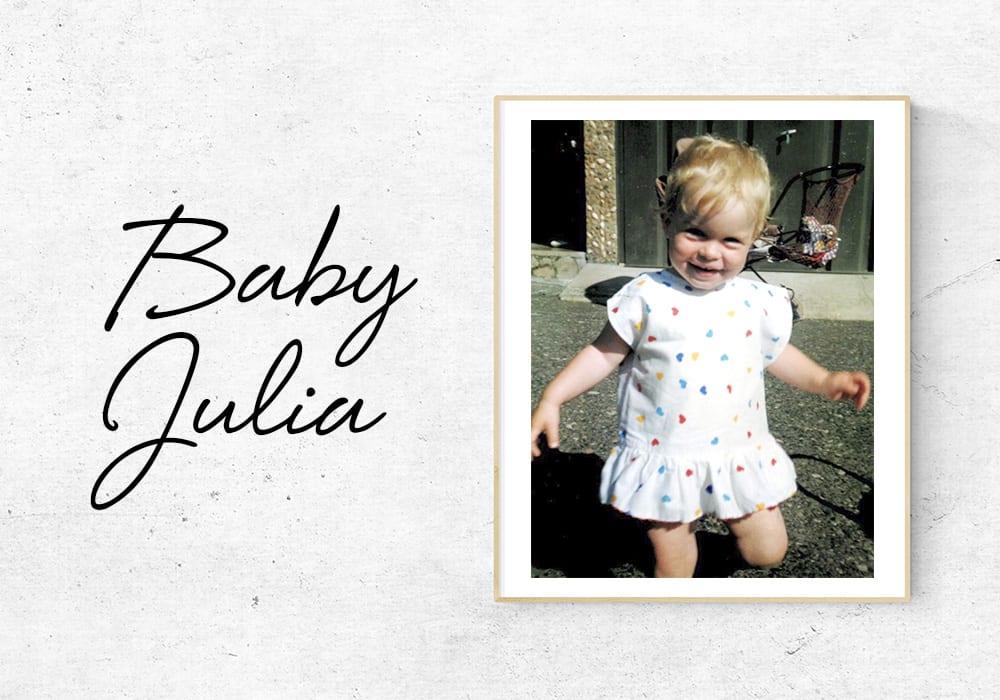 #WeTalkBeauty: Warum ich nicht mehr versuche, meine Locken zu zähmen_ Julia als Baby
