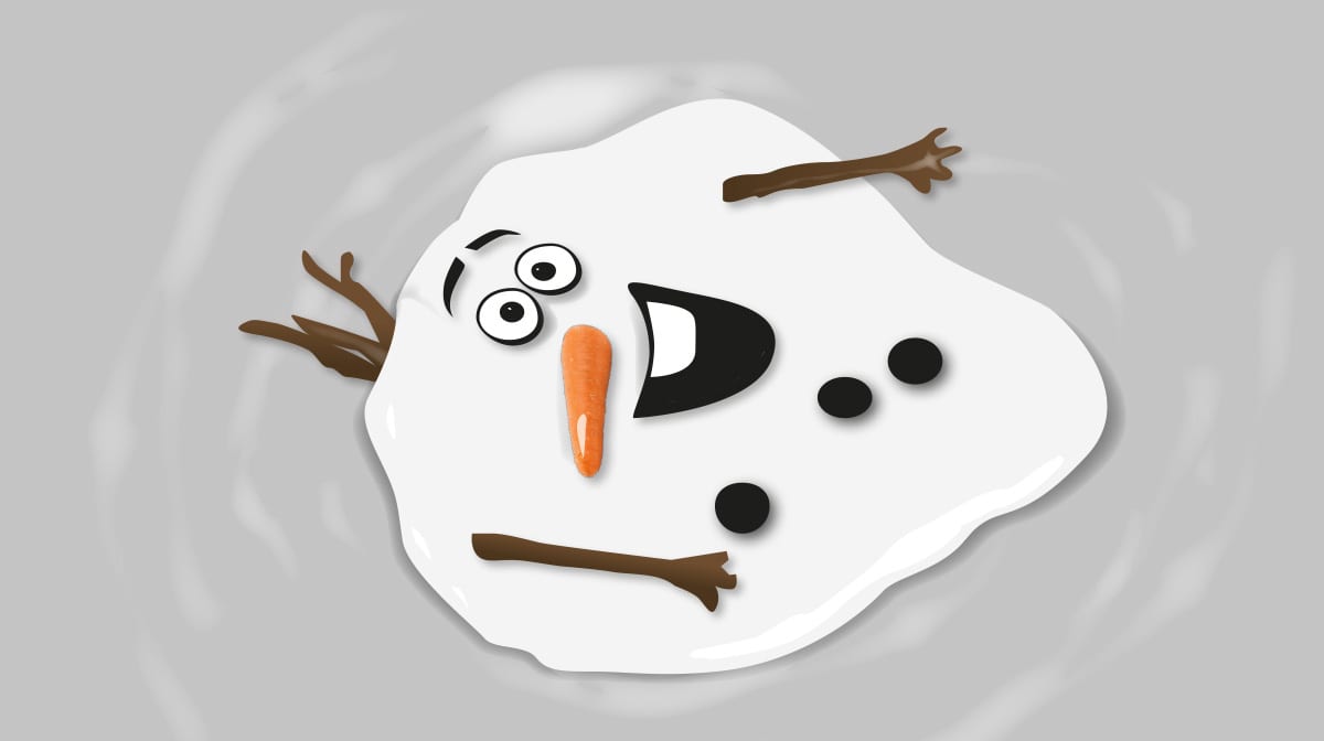 Selbst Schneemann Olaf schmilzt bei diesem Make-up dahin – wir auch!