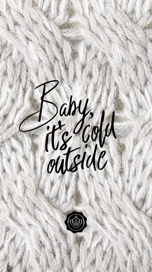Baby, it's cold outside! Deine GLOSSY Wallpaper im Dezember