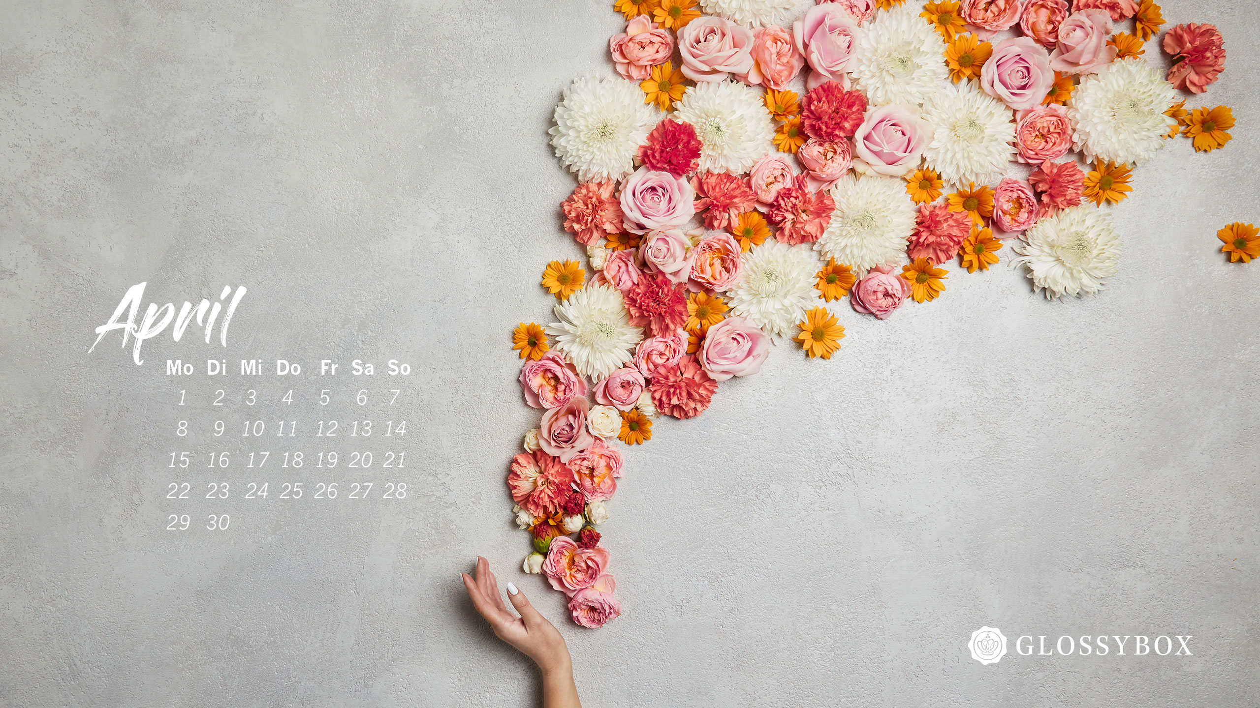 Wallpaper April Kalender
