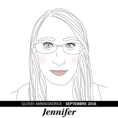 Jennifer, notre ambassadrice de Septembre 2016