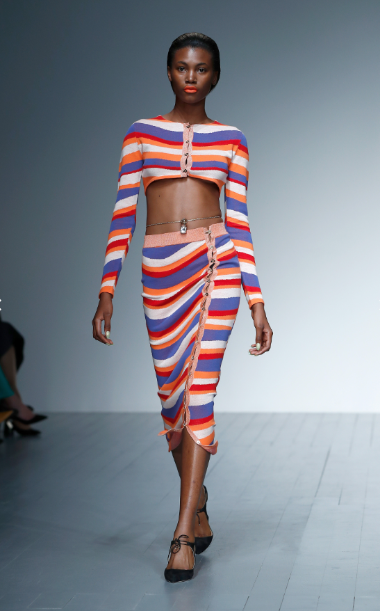 Marta Jakubowski and Illamasqua at London Fashion Week